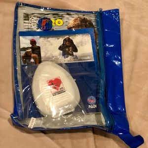 PADI Rescue Diver Course Materials with Pocket Mask